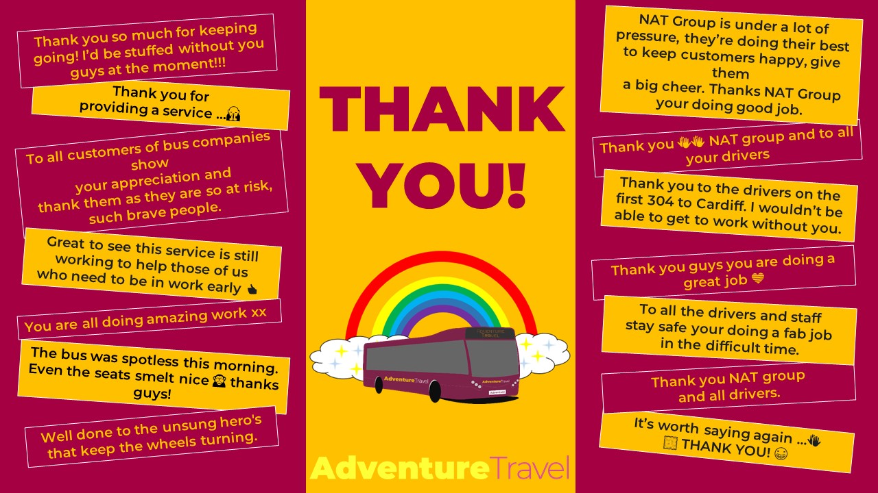 Thank you from Adventure Travel